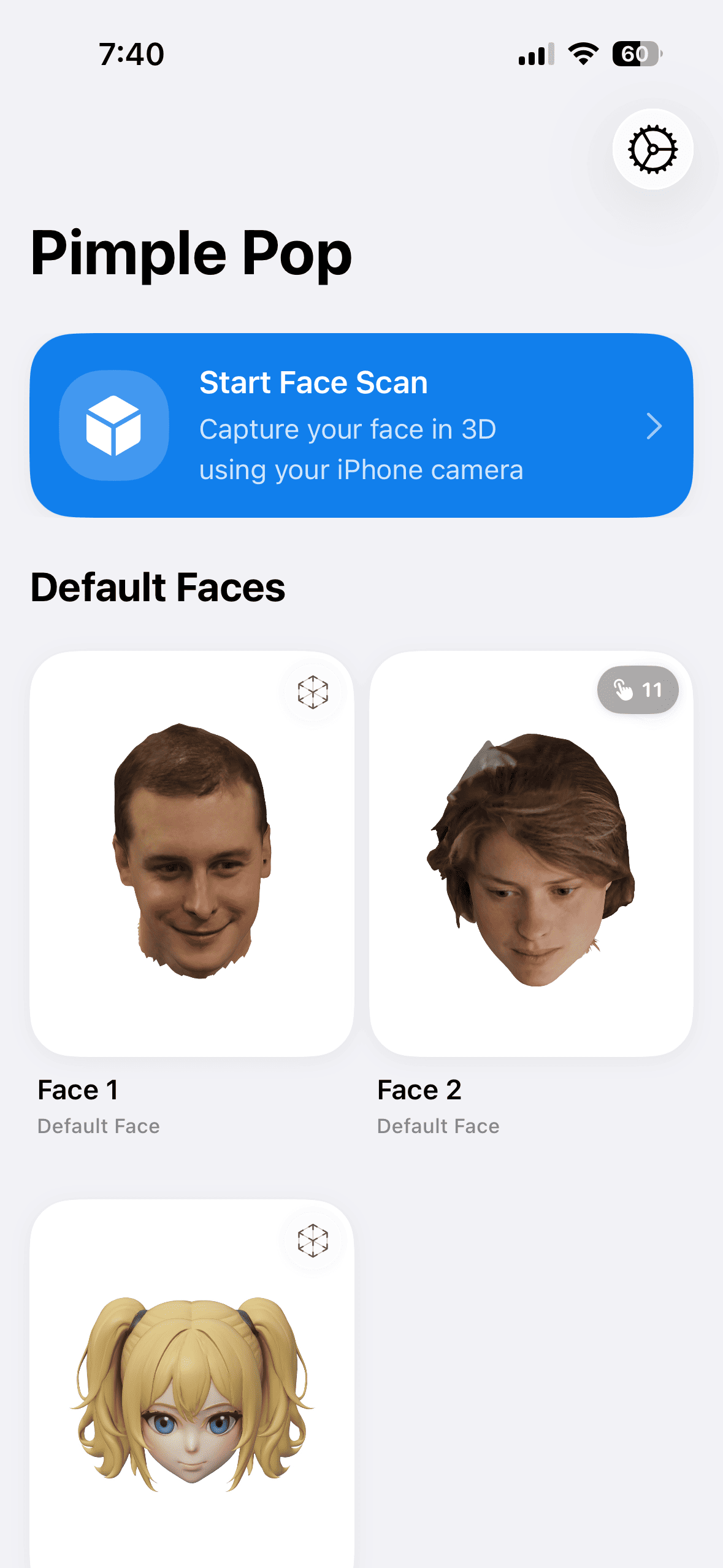 App Home Screen